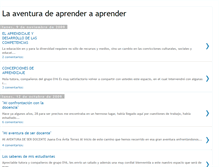Tablet Screenshot of laaventuradeaprenderaaprender.blogspot.com