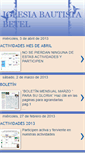 Mobile Screenshot of iglesiaevangelicabautistabetel.blogspot.com