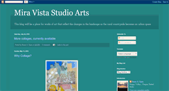 Desktop Screenshot of miravistastudioarts.blogspot.com