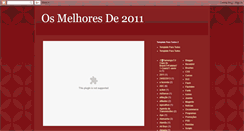 Desktop Screenshot of osmelhoresde2008.blogspot.com