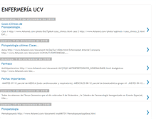 Tablet Screenshot of escuelaenfermeriaucv.blogspot.com