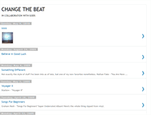 Tablet Screenshot of changethebeat.blogspot.com