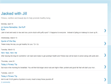 Tablet Screenshot of jackedwithjill.blogspot.com