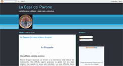 Desktop Screenshot of lacasadelpavone.blogspot.com