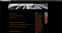 Desktop Screenshot of andreucanutfont.blogspot.com