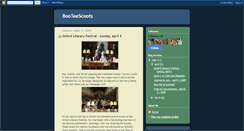 Desktop Screenshot of booteescoots.blogspot.com