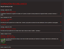 Tablet Screenshot of corazonrojiblanco.blogspot.com