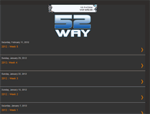 Tablet Screenshot of 52way.blogspot.com