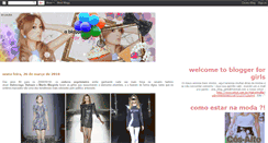 Desktop Screenshot of abloggerforgirls.blogspot.com