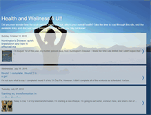 Tablet Screenshot of healthnwellness4u.blogspot.com