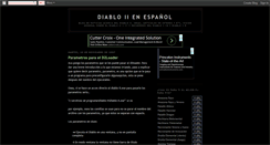 Desktop Screenshot of diablo2-es.blogspot.com