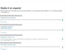 Tablet Screenshot of diablo2-es.blogspot.com