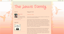 Desktop Screenshot of lewislovers.blogspot.com