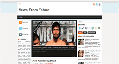 Desktop Screenshot of newsfromyahoo.blogspot.com