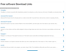 Tablet Screenshot of freesoftwaredownloads-link.blogspot.com