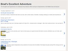 Tablet Screenshot of bradsexcellentadventure.blogspot.com