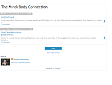 Tablet Screenshot of connecting-mind-body.blogspot.com