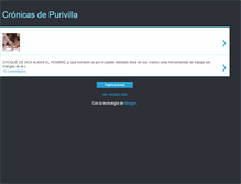 Tablet Screenshot of cronicasdepurivilla.blogspot.com
