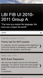 Mobile Screenshot of ielts-a.blogspot.com