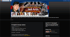 Desktop Screenshot of jadi-artis.blogspot.com