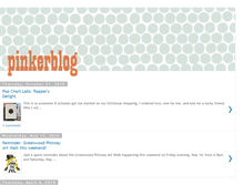 Tablet Screenshot of pinkerblog.blogspot.com