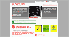 Desktop Screenshot of lexparetonotes.blogspot.com