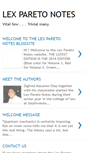 Mobile Screenshot of lexparetonotes.blogspot.com