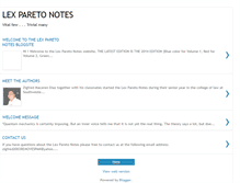 Tablet Screenshot of lexparetonotes.blogspot.com