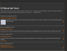 Tablet Screenshot of elmuraldelguru.blogspot.com