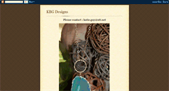 Desktop Screenshot of kbgdesigns.blogspot.com