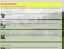 Tablet Screenshot of doublemiracles.blogspot.com