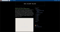 Desktop Screenshot of bigscaryblog.blogspot.com