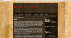 Desktop Screenshot of dalmatinkainthekitchen.blogspot.com