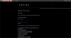 Desktop Screenshot of antidj.blogspot.com