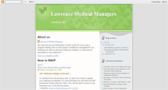 Desktop Screenshot of lawrencemedicalmanagers.blogspot.com