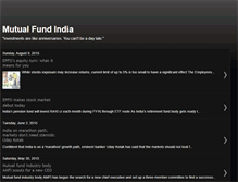 Tablet Screenshot of indian-mutualfund.blogspot.com