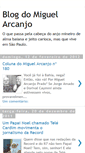 Mobile Screenshot of miguelarcanjoprado.blogspot.com