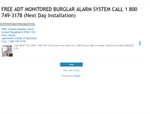 Tablet Screenshot of freeburglaralarm.blogspot.com