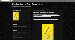 Desktop Screenshot of pechakucha-sanfrancisco.blogspot.com