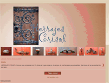 Tablet Screenshot of herrajescrisol.blogspot.com