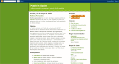 Desktop Screenshot of madeinspain-tv.blogspot.com