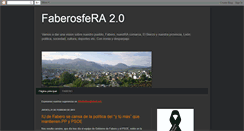 Desktop Screenshot of faberosfera.blogspot.com