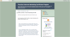 Desktop Screenshot of practicalinternetmarketing.blogspot.com