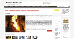 Desktop Screenshot of ciudadnuevaera.blogspot.com