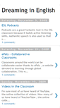 Mobile Screenshot of dreaminginenglish.blogspot.com