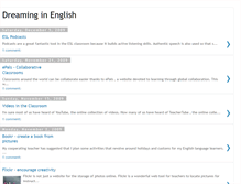 Tablet Screenshot of dreaminginenglish.blogspot.com