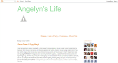 Desktop Screenshot of angelynslife.blogspot.com