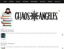 Tablet Screenshot of chaosangeles.blogspot.com