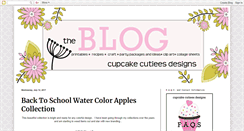 Desktop Screenshot of cupcakecutiees.blogspot.com