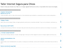 Tablet Screenshot of internetseguraparachicos.blogspot.com